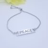 Peace Symbol Bracelets