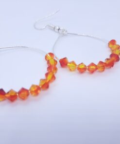 medium hoop earring for teens